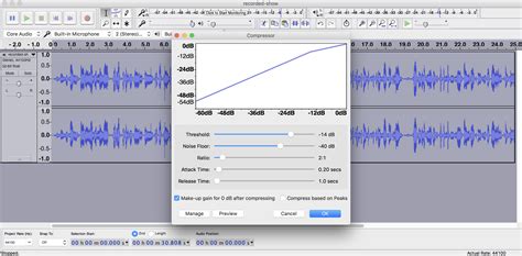 audacity radio editing